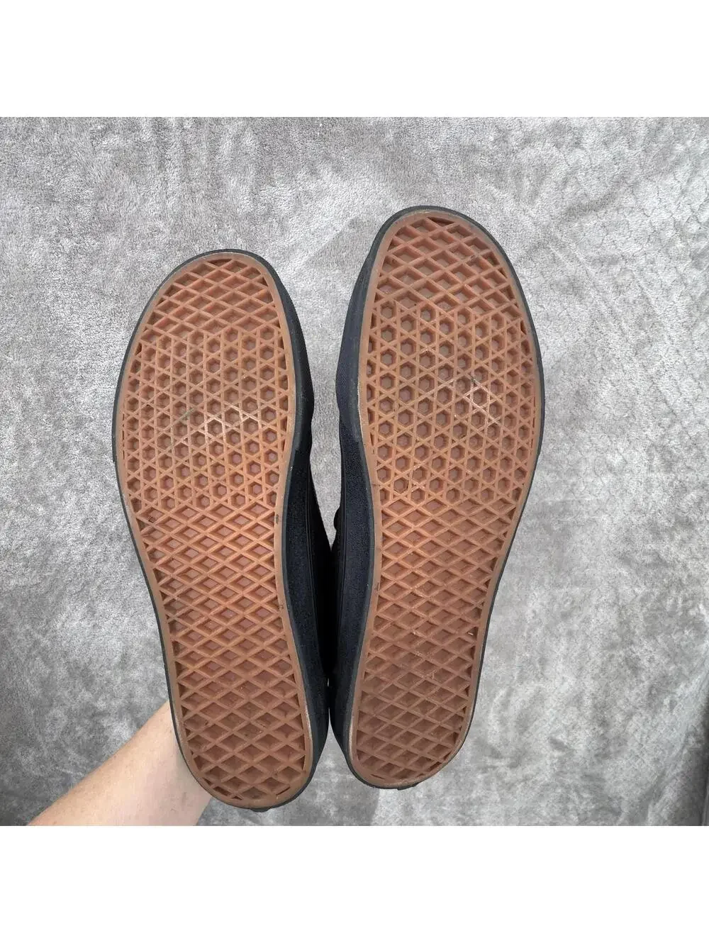 Vans Old Skool Shoes Mens Size 11.5 Black Canvas Low Top Skate Sneakers Casual - Picture 7 of 12